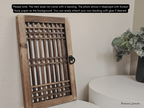 Hanok Touch DIY Wall Decor Wooden Window Grilled Door
