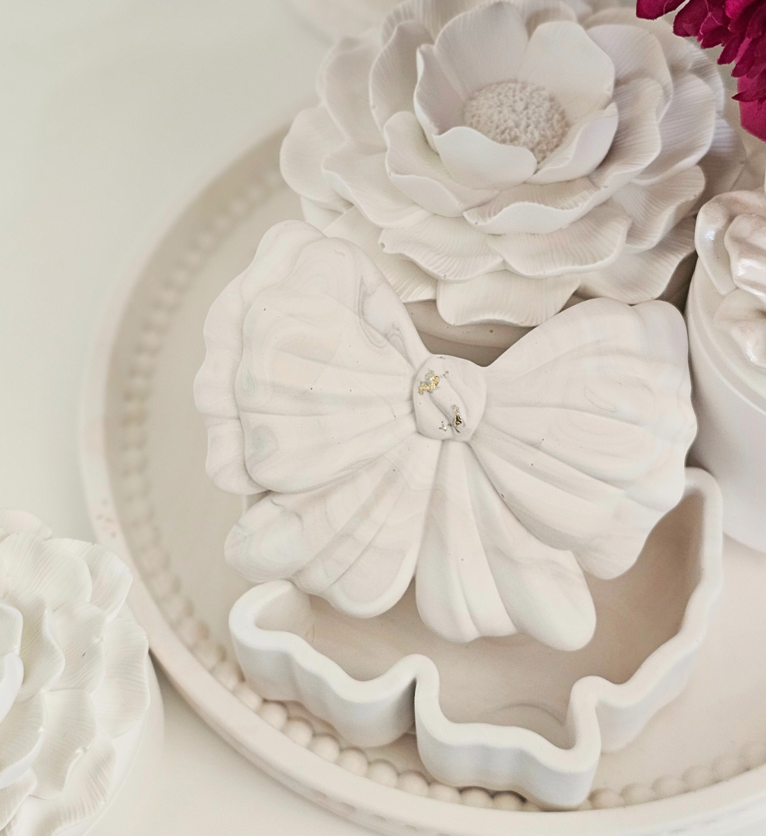 Hand-poured Ribbon Jewelry Box