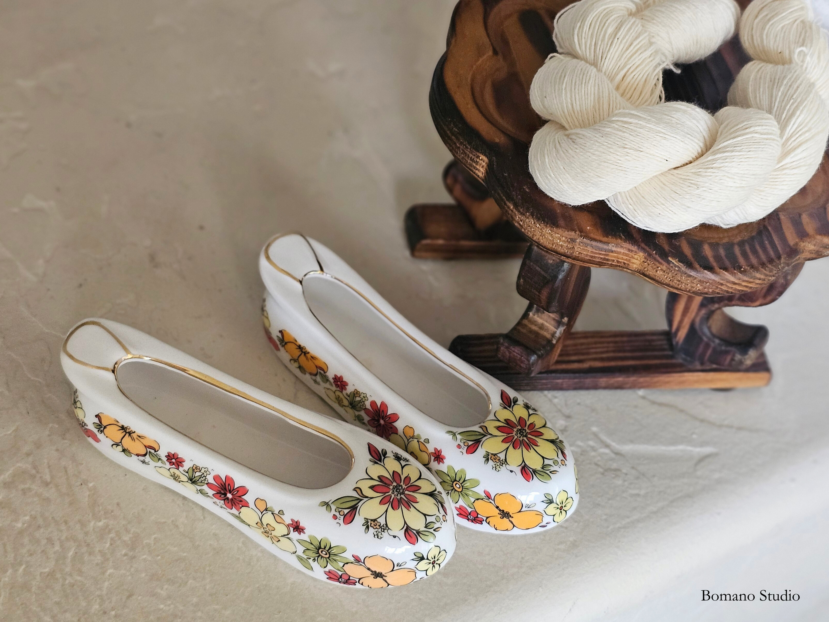 Limited Edition Ceramic Mini Gomusin Shoe Decor