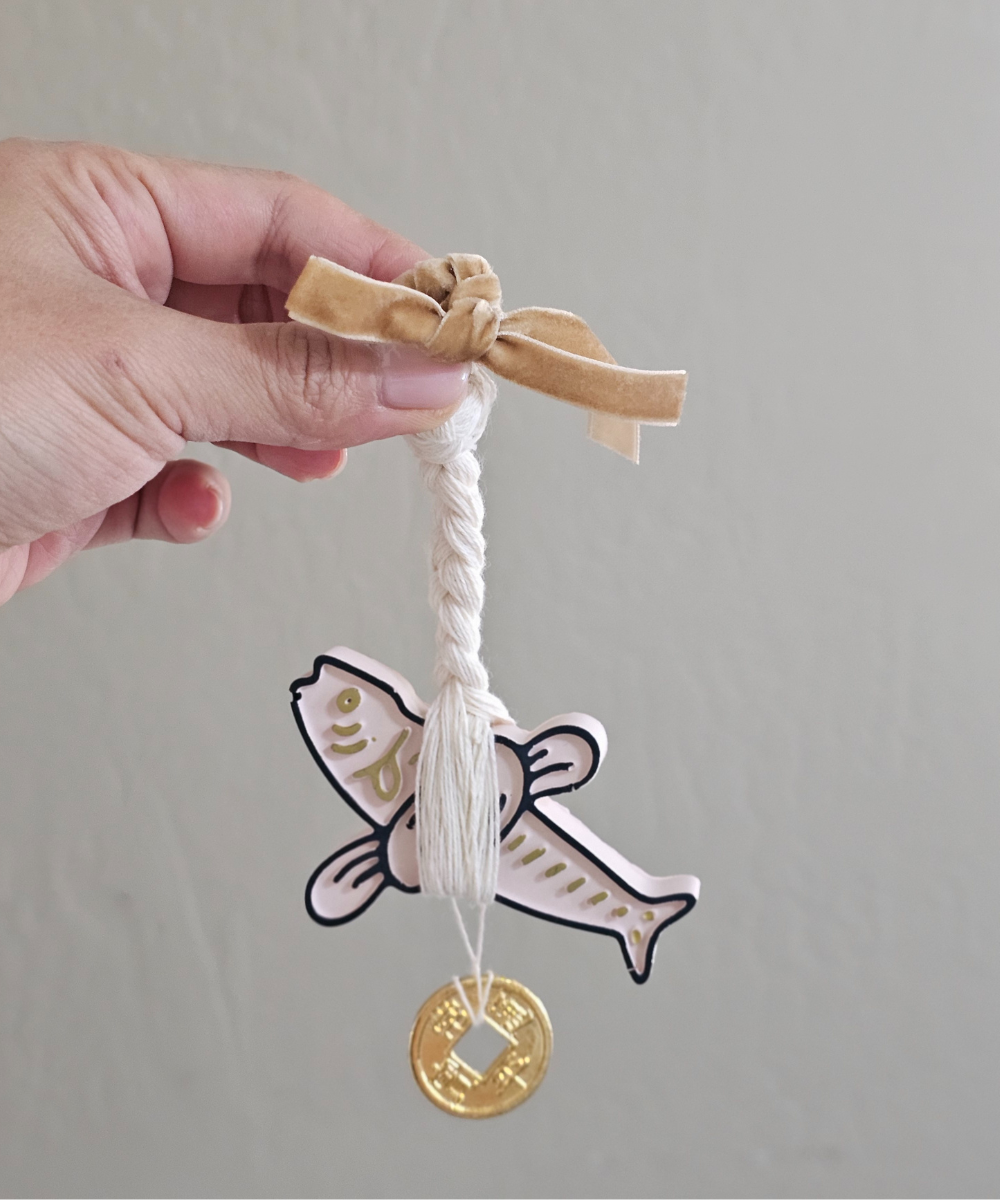 Good Fortune Fish Hanging Decor