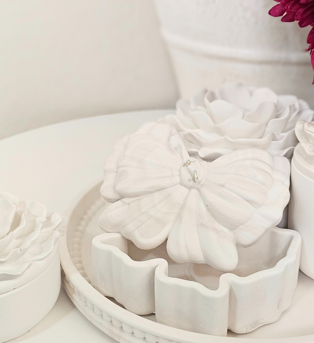 Hand-poured Ribbon Jewelry Box