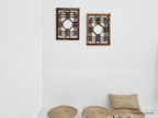 Limited Edition Hanok Touch Wooden Wall Deco Window Frame