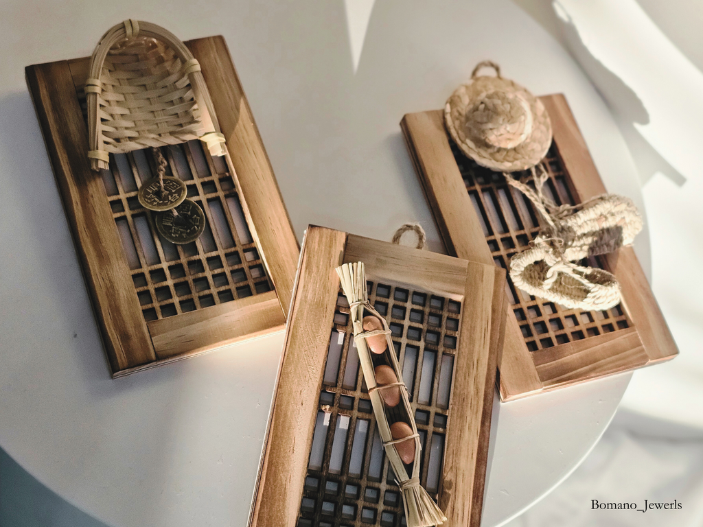 Miniature Korean Wooden Frame