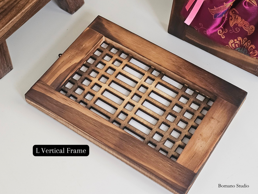 Miniature Korean Wooden Frame