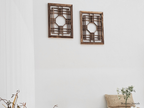 Limited Edition Hanok Touch Wooden Wall Deco Window Frame