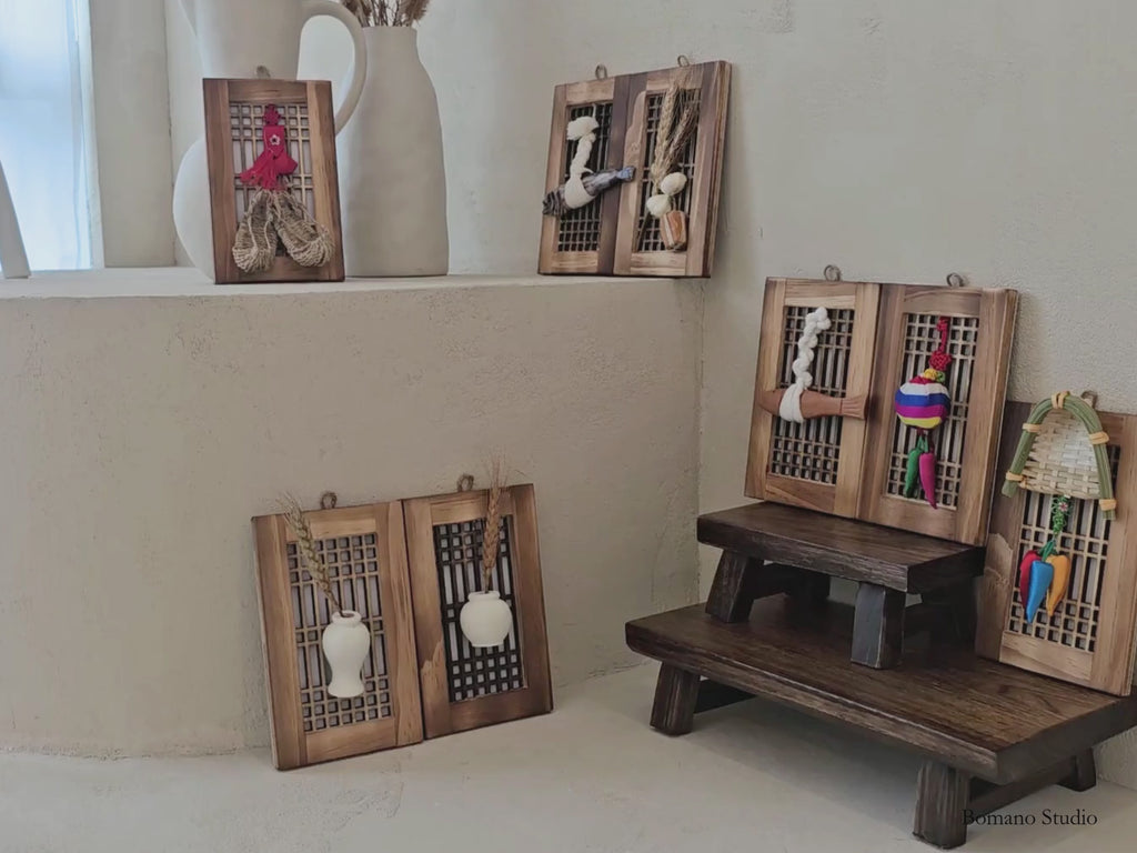 Miniature Korean Wooden Frame